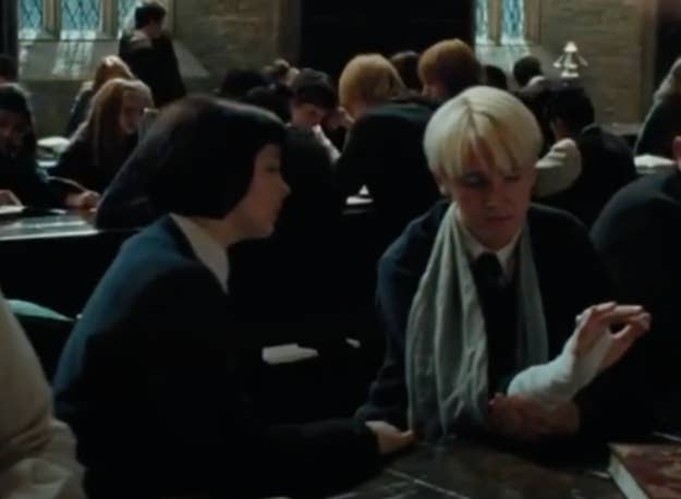 harry potter pansy parkinson and draco malfoy