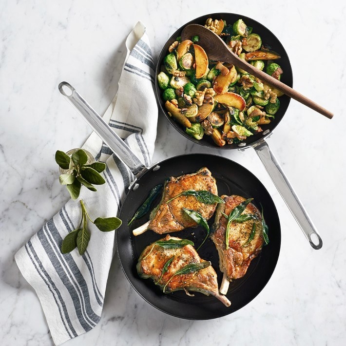 Non-stick fry pans