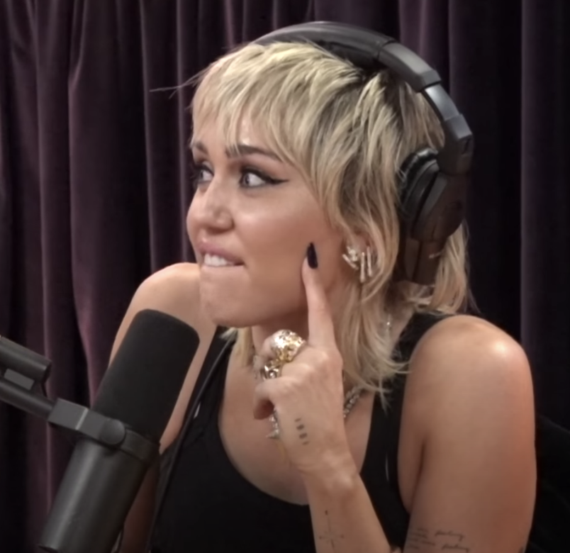 Miley saying, &quot;When I said earlier I&#x27;m not religious, that&#x27;s a lie, I am RuPaul-sbyterian. I fuck with RuPaul. RuPaul is god.&quot;