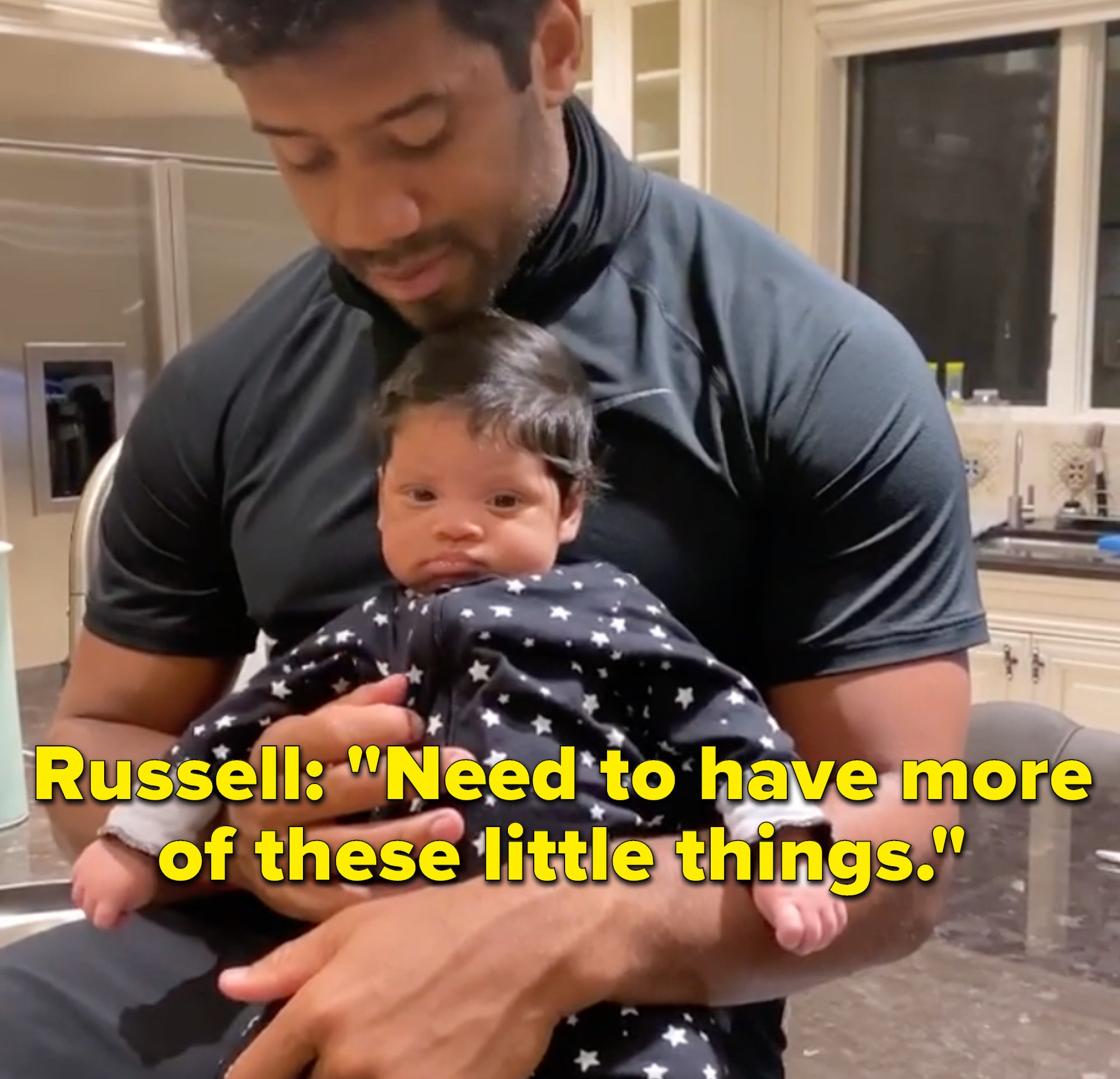 Ciara's Newborn Son Looks Just Like Dad Russell Wilson In Cute