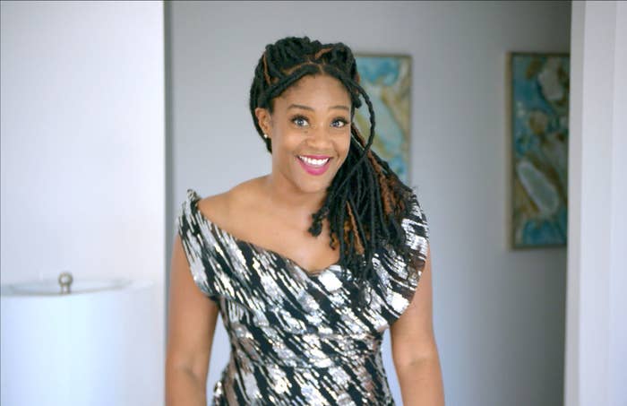 Tiffany Haddish smiling
