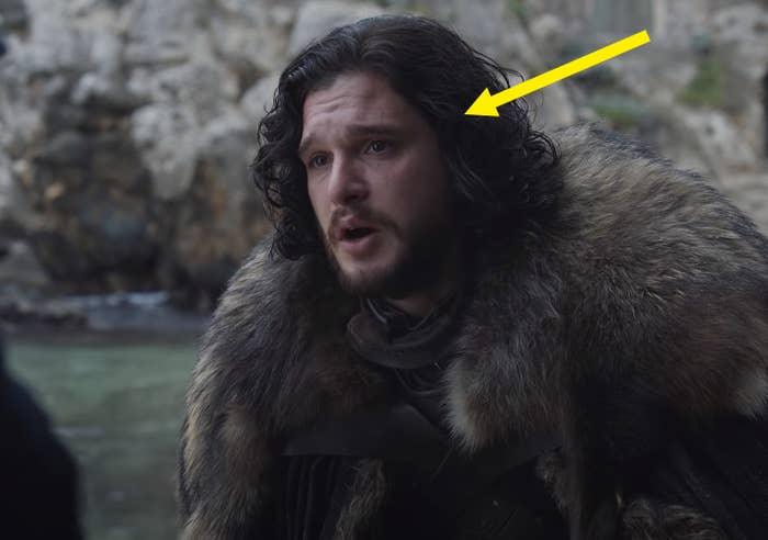 Jon Snow chilling by a lake
