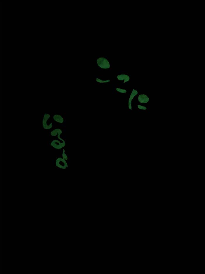 暗い部屋に浮かび上がった ここにいるよ のメッセージ その正体はアレだった