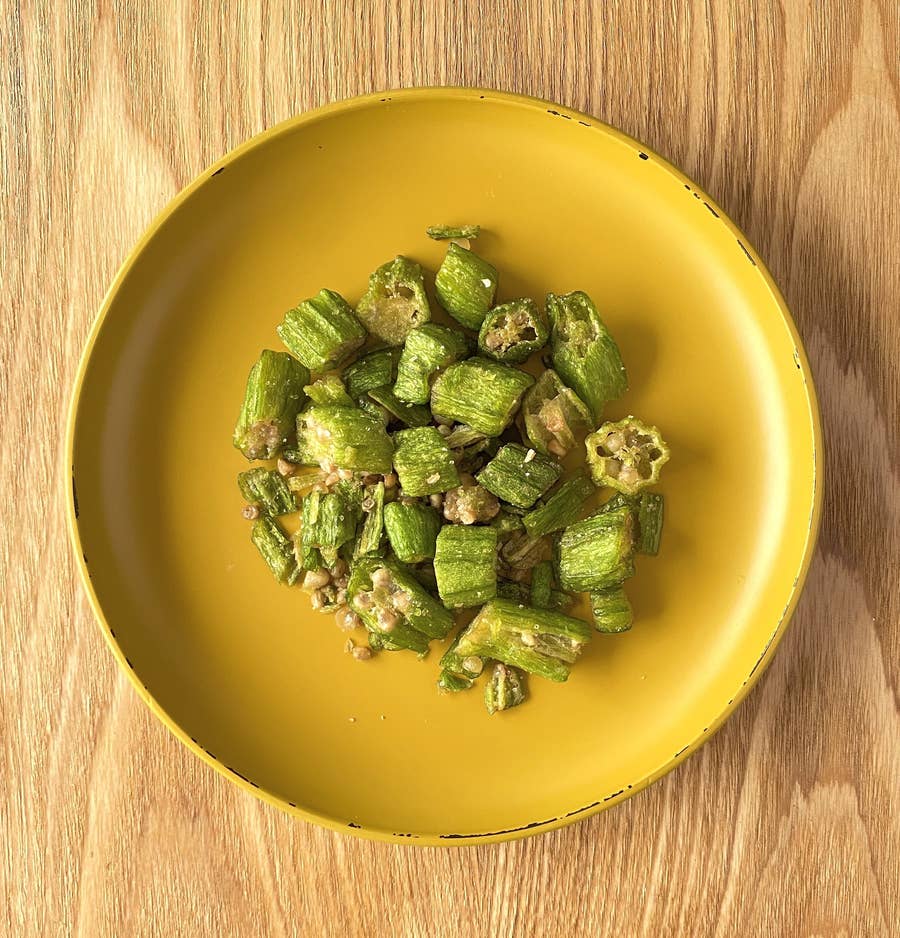 気づいたら全部食べてたわ ミニストップの おくらスナック 80kcalなのに満足感がすごい 気づいたら全部食べてたわ ミニストップの おくらスナック 80kcalなのに満足感がすごい