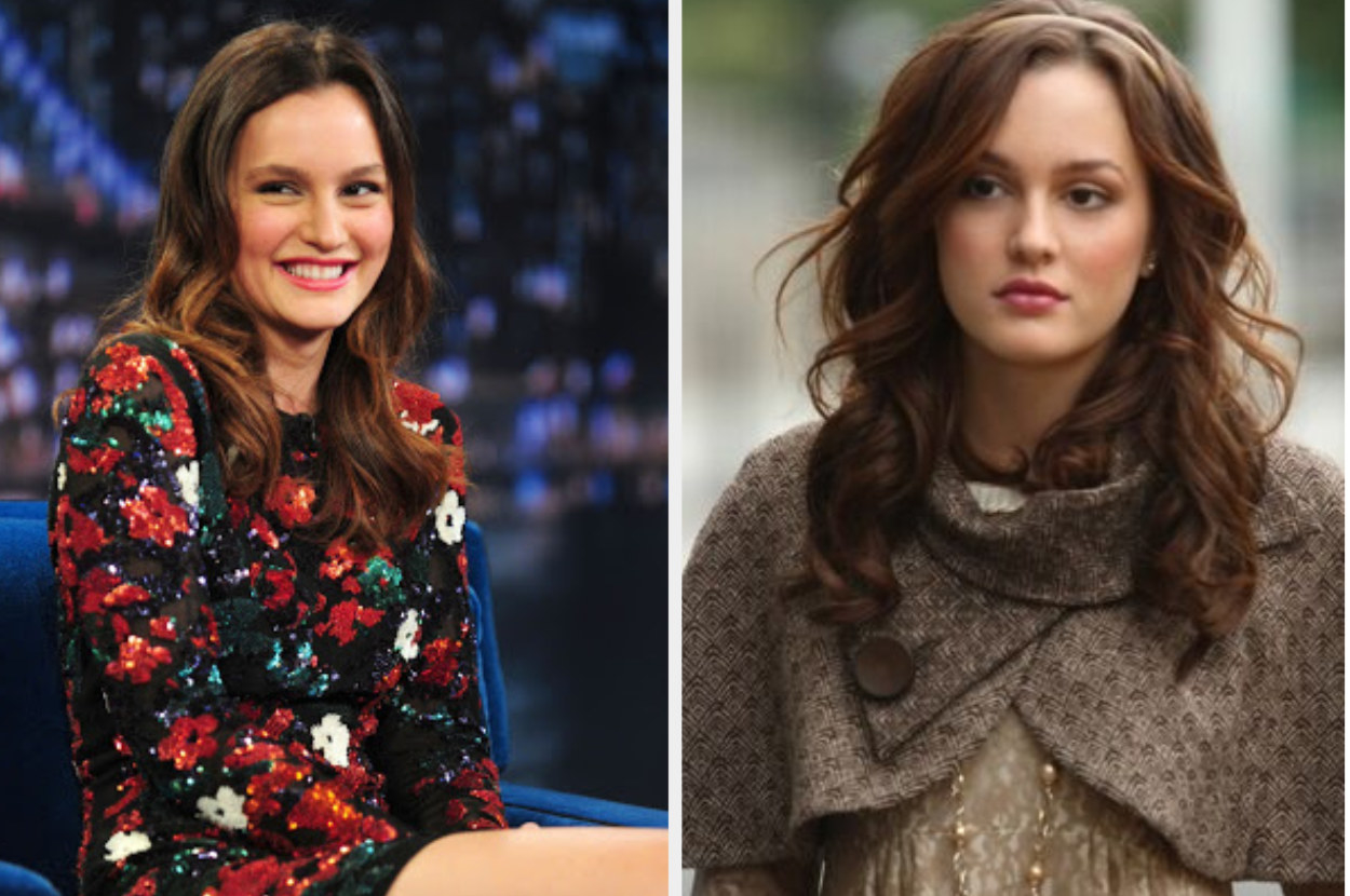 8. Leighton Meester as Blair Waldolf in Gossip Girls. 