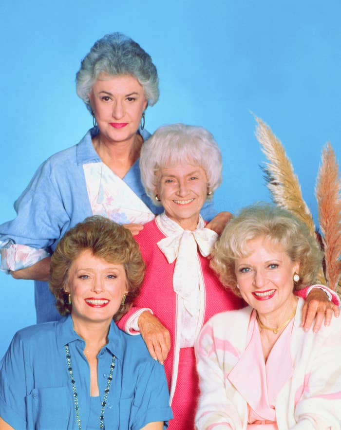 The original cast of the Golden Girls