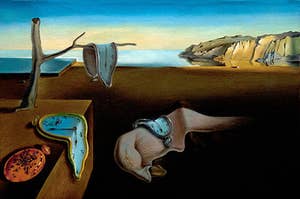 Salvador Dali's "Persistence of Memory" 