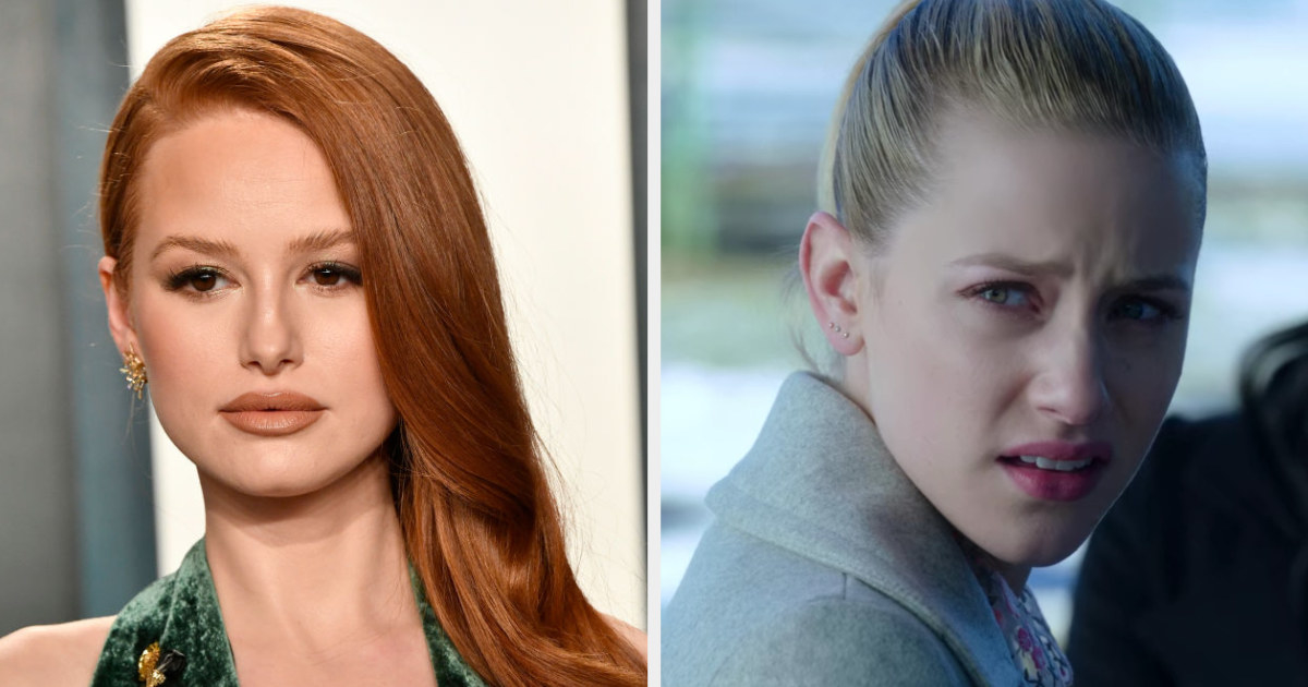 Madelaine Petsch and Betty Cooper from &quot;Riverdale&quot;