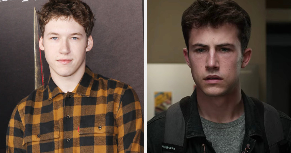 Devin Druid and Clay Jensen from &quot;13 Reasons Why&quot;