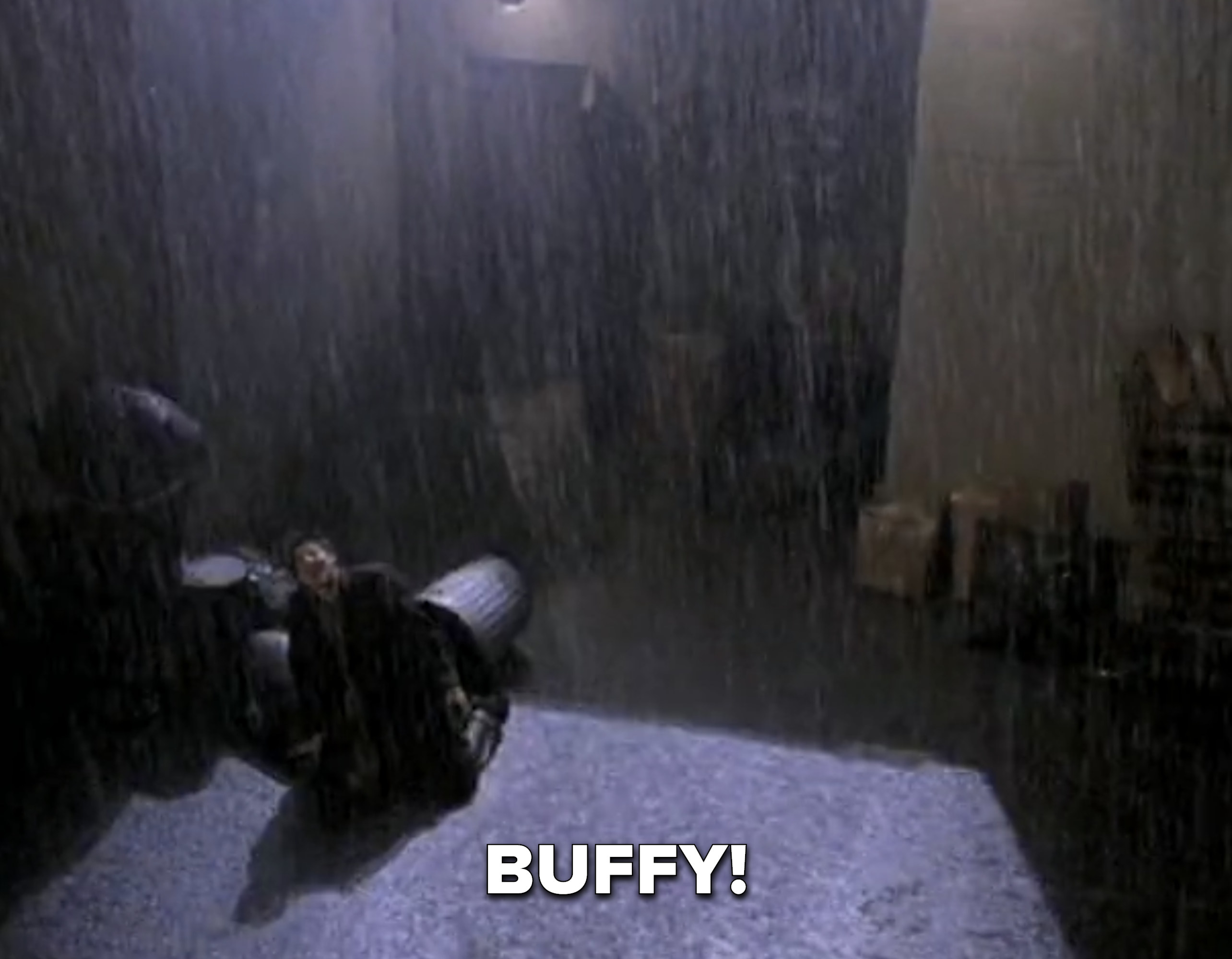 Angel screaming &quot;Buffy!&quot; as he loses his soul