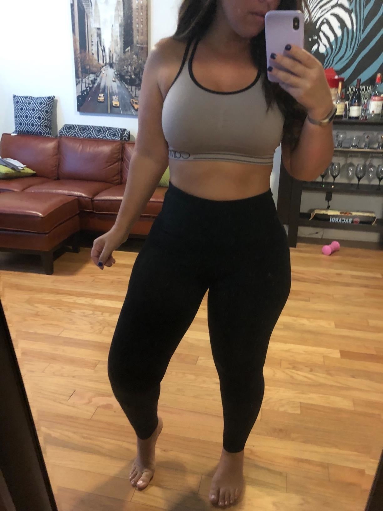SJLS Bare Workout Gym Yoga Pants Women Squat Proof High Waist