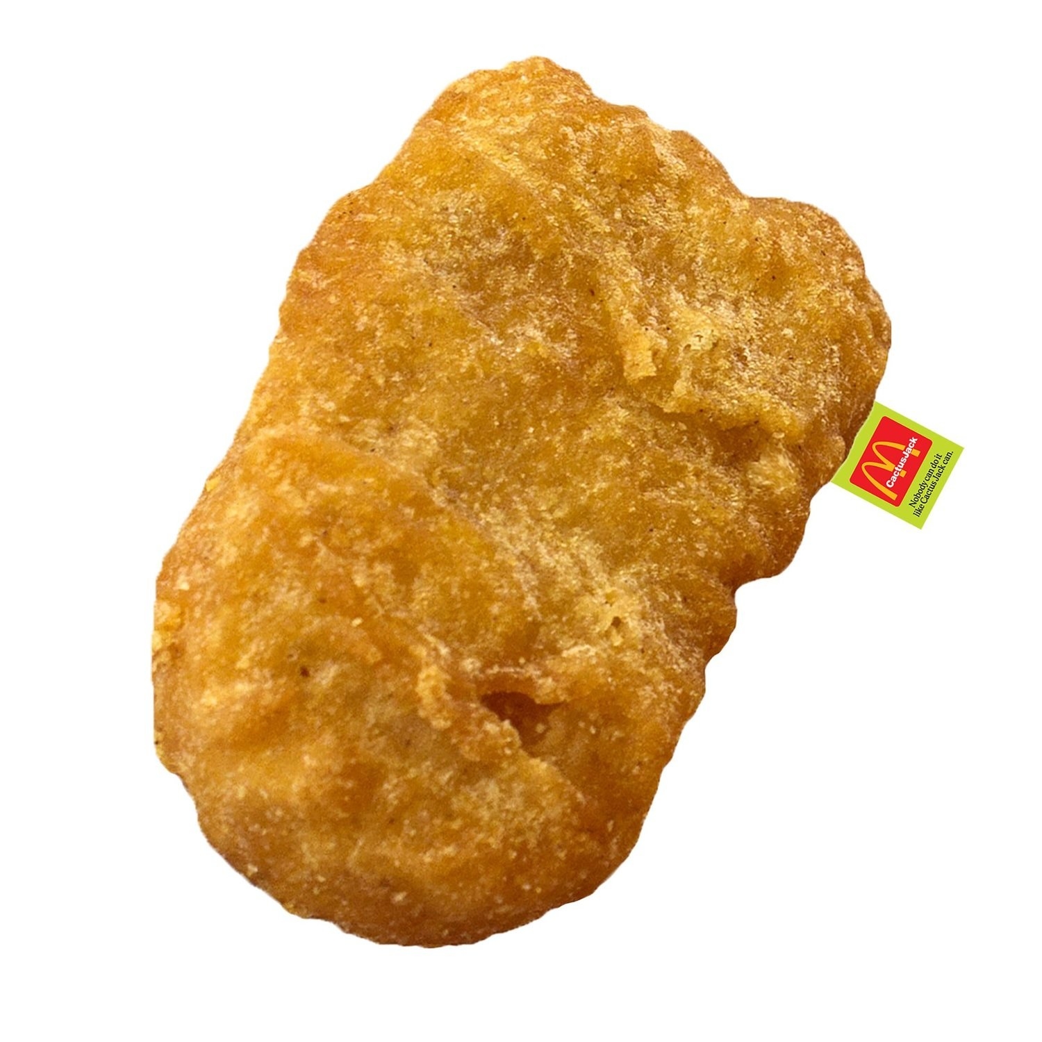 A body pillow that literally resembles a giant McDonald&#x27;s chicken nugget