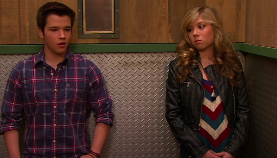 Sam and Freddie mutually break up in the elevator