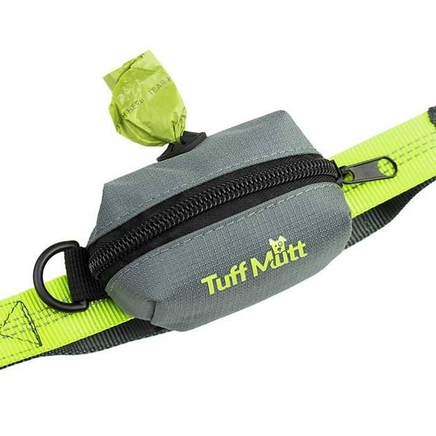 The Tuff Mutt Leash Attachment Poop Bag Holder