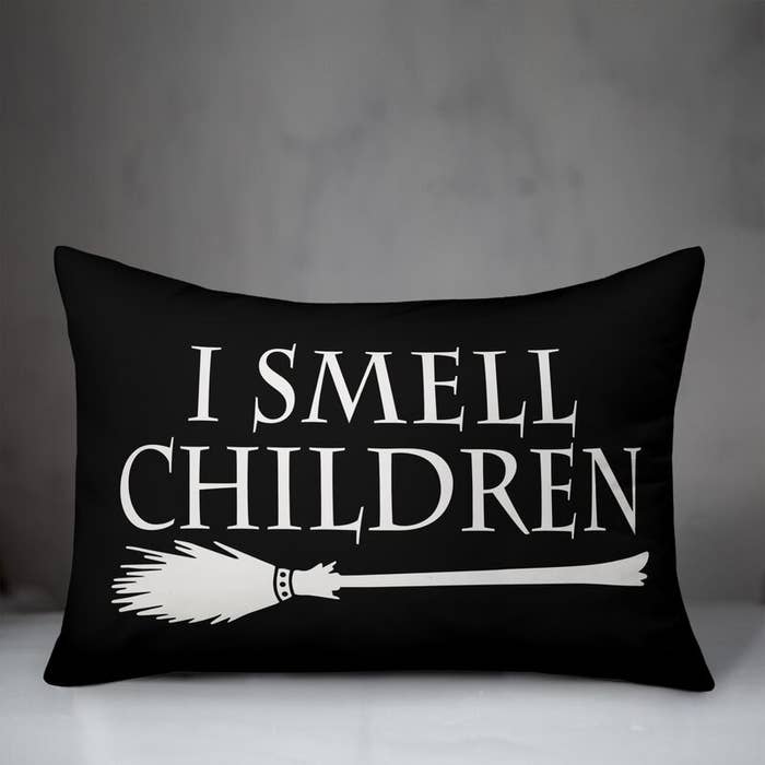 The throw pillow