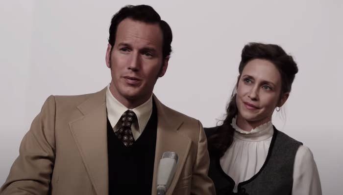 Ed and Lorraine Warren in "The Conjuring"
