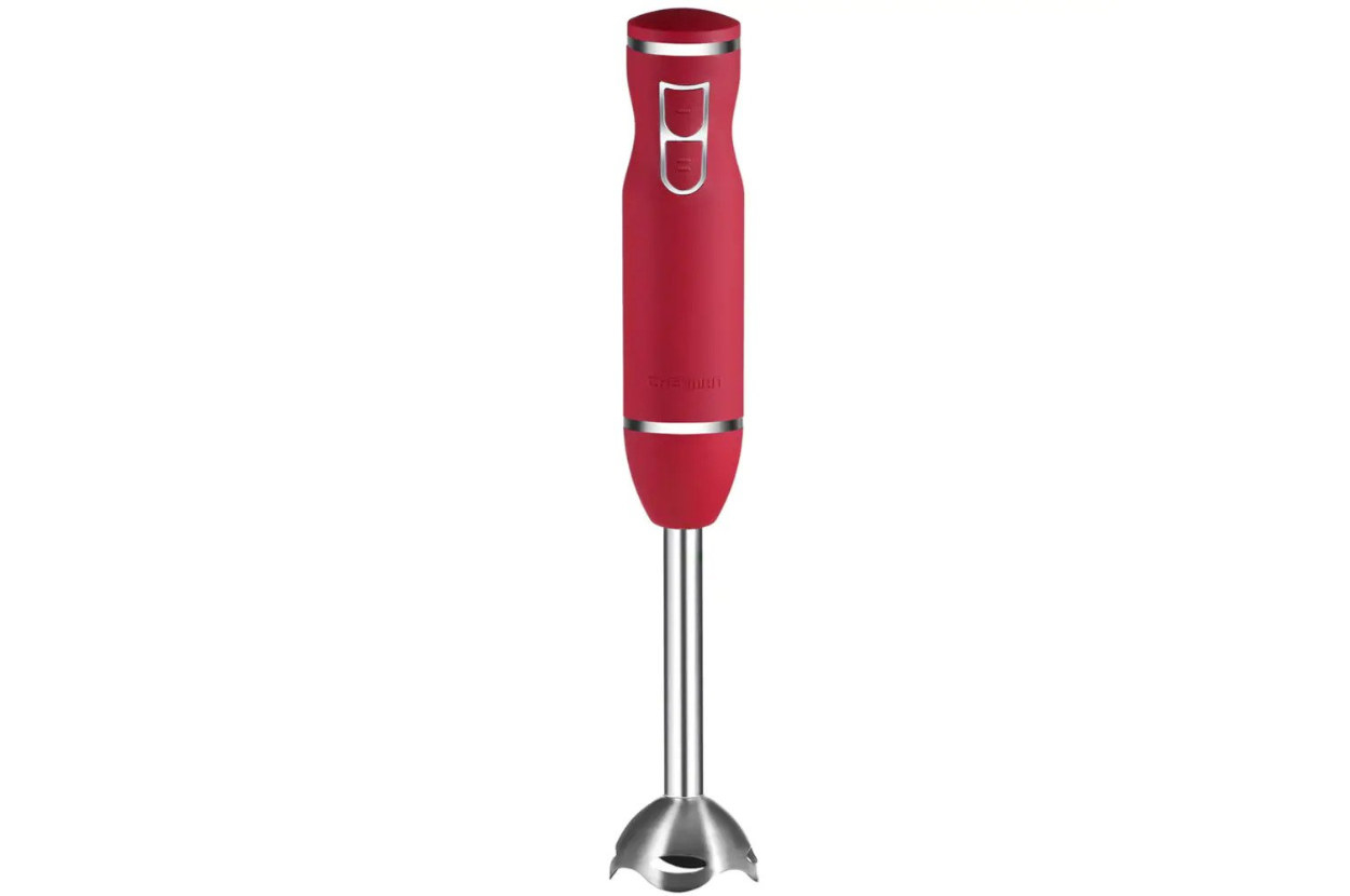 The blender in red