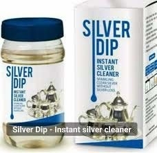 Silver cleaner bottle