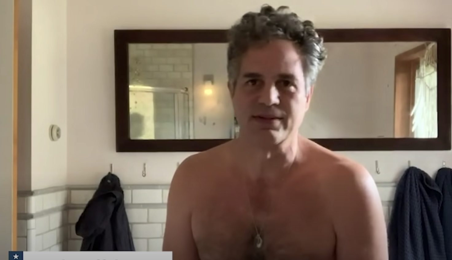 Mark Ruffalo telling us to send our ballots in early