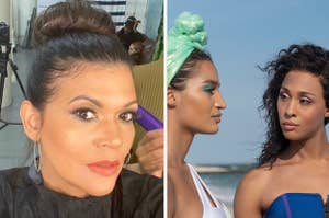 Aida Rodriguez and Blanca and Angel from Pose