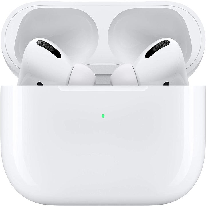The Airpod case has two slots that charge the individual Airpods