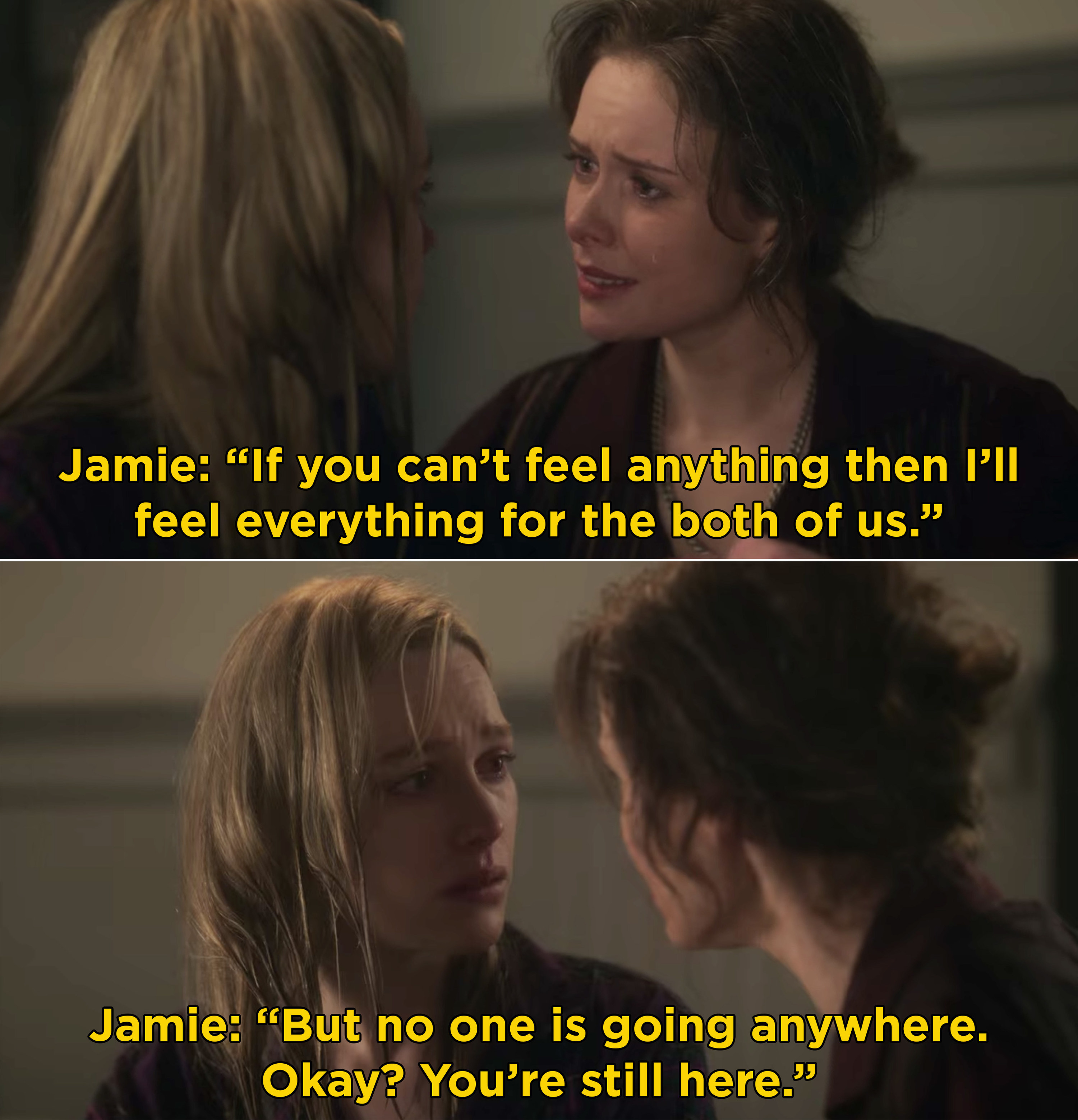 I don t anything to make me. Dani and Jamie. Don't feel. I don't feel anything. If only i don’t feel anything.