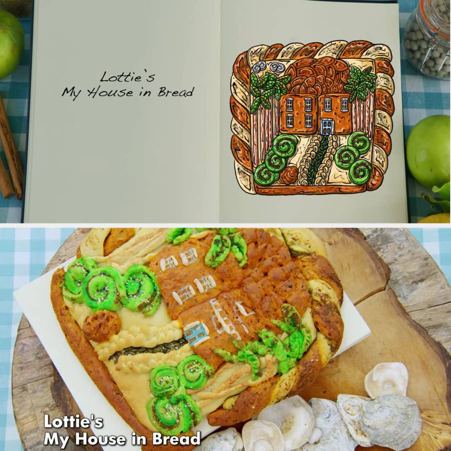 Great British Bake Off Bakes Vs Drawings 10 12 20