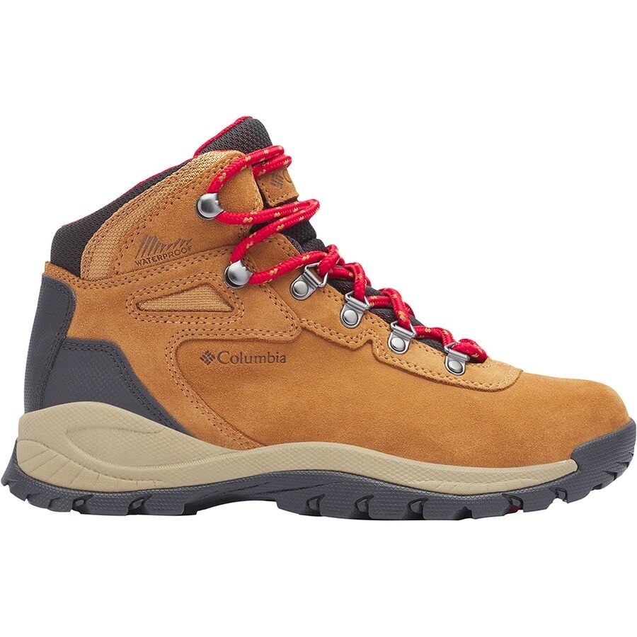 the boots with red laces and arch support