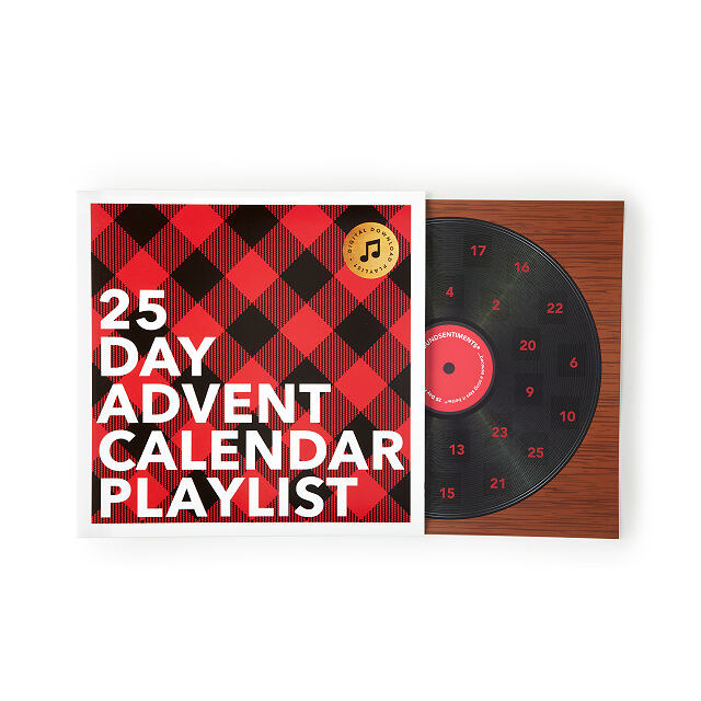 vinyl advent calendar