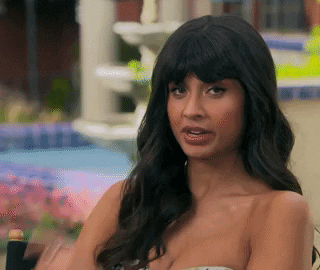 Gif of Jameela Jamil saying &quot;I promise you&quot;