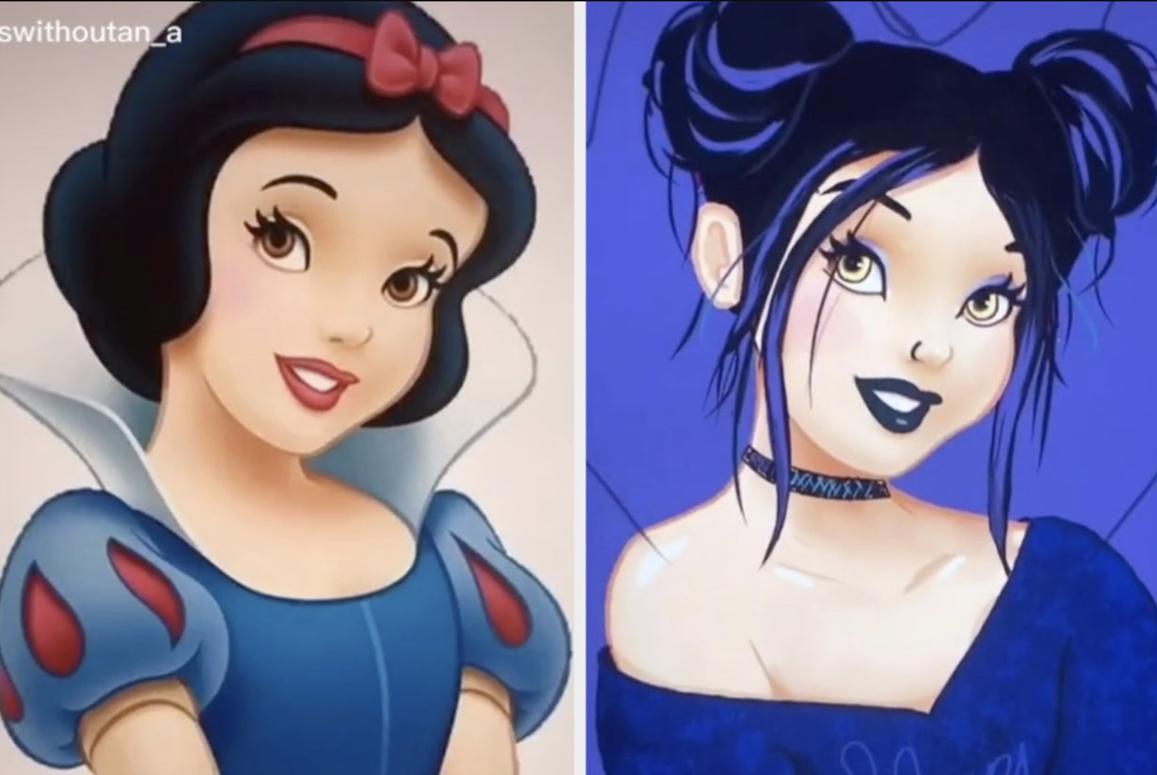 Snow White Gen Z makeovers