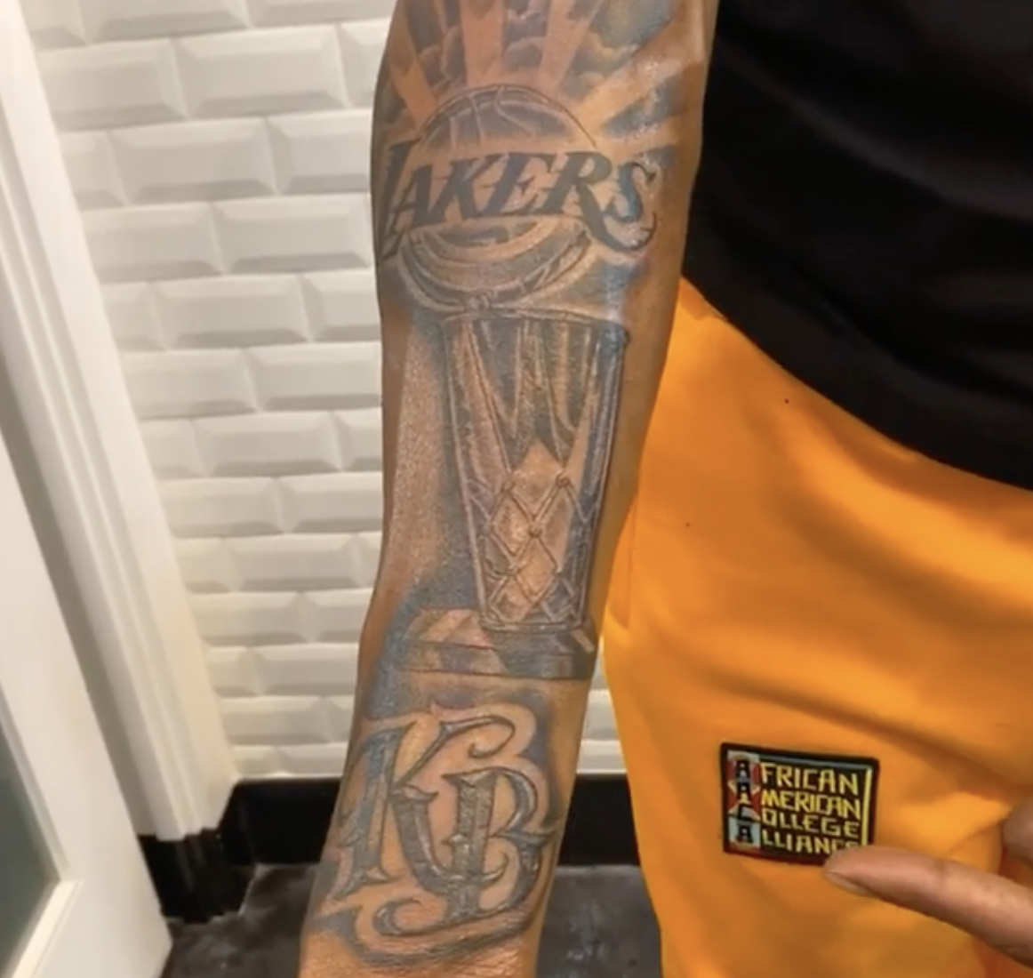 Picture of Snoop&#x27;s tattoo