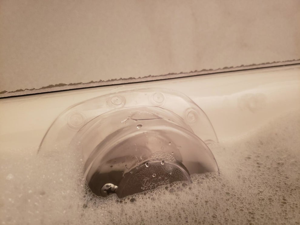 This Bathtub Overflow Drain Cover Will Let You Actually Enjoy Baths