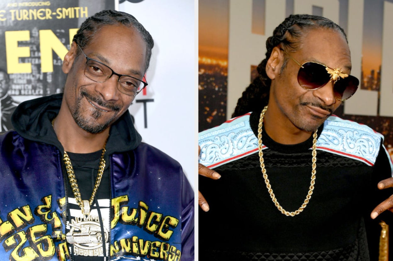 Snoop Dog grinning