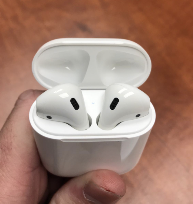 white airpods