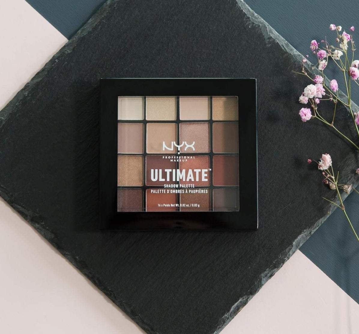 An eyeshadow palette