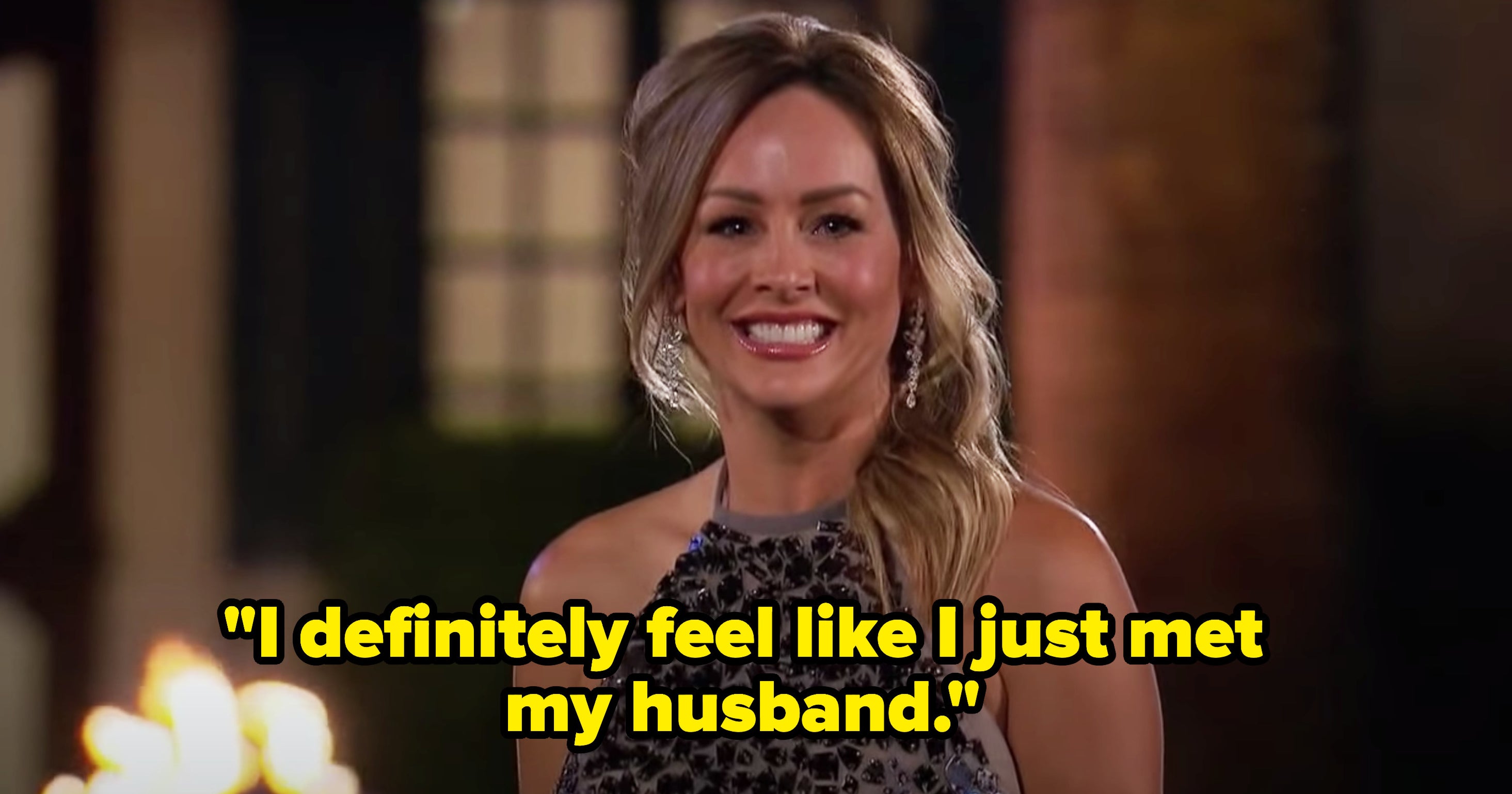 Clare gets emotional as she says &quot;I definitely feel like I just met my husband&quot;