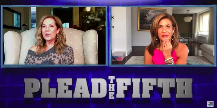 Kathie Lee Gifford and Hoda Kotb playing &quot;Plead the Fifth&quot;