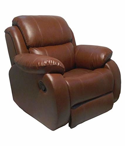 A WellNap Recliner in brown.
