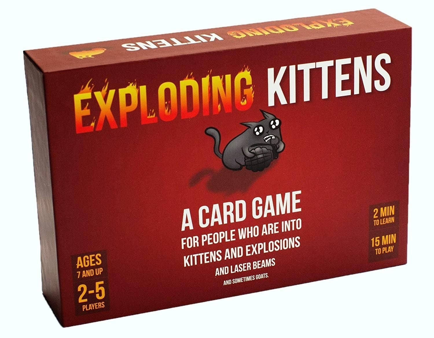 Exploding Kittens packaging