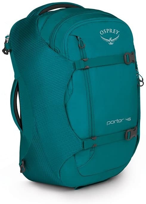 Mineral teal travel backpack