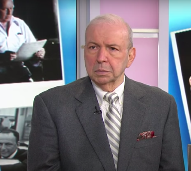 Frank Sinatra Jr. looking angry