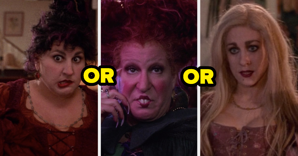 Which Sanderson Sister Are You? - D23