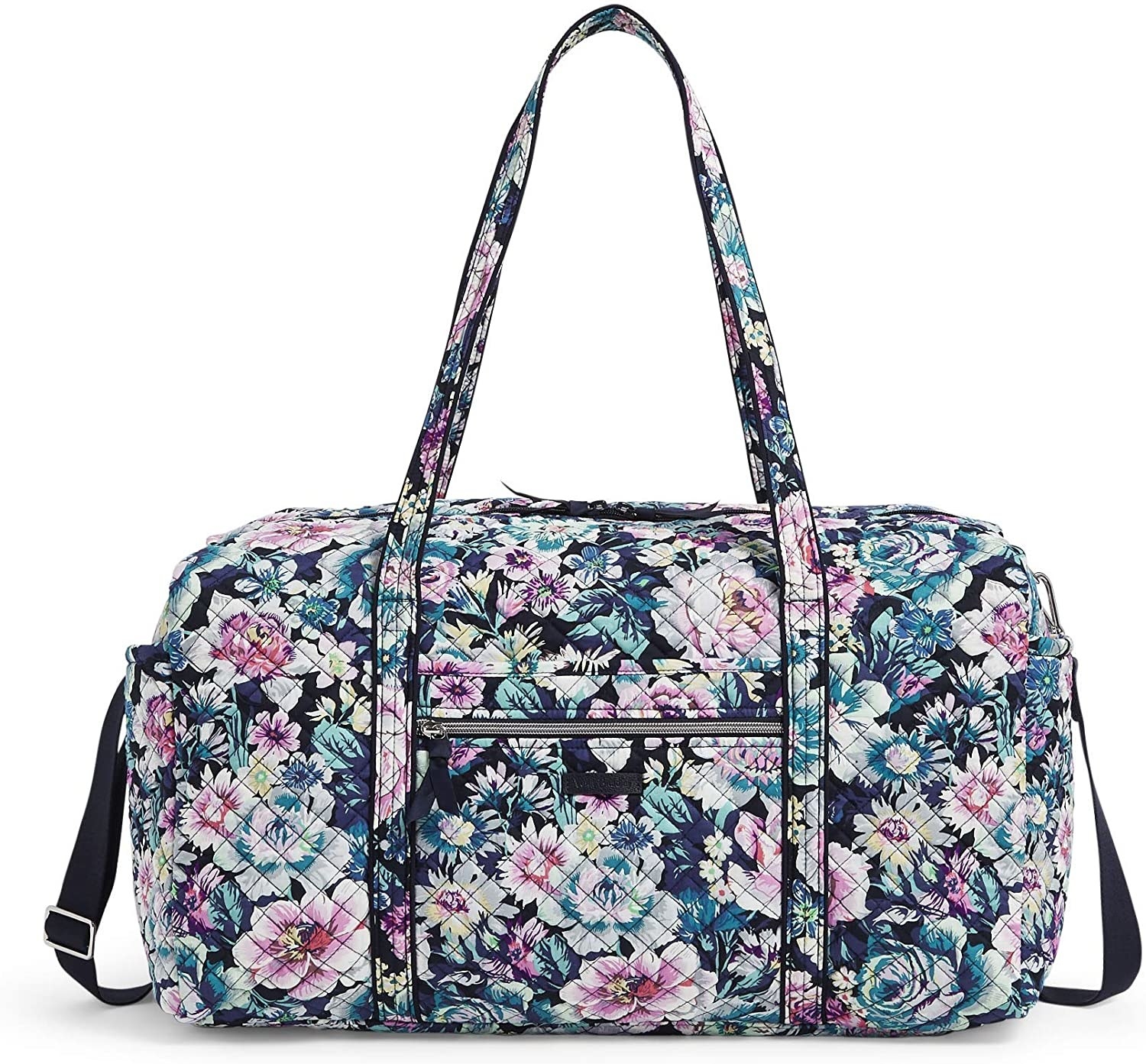 the floral duffel