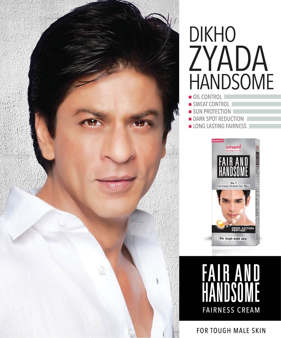 SRK in a fairness cream ad