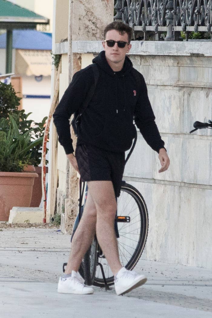 Paul Mescal Wears ShortShorts In Greece