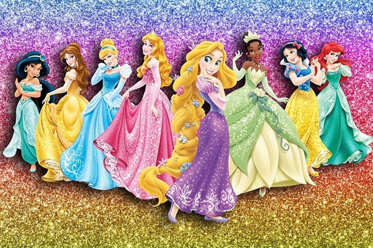 glitter pictures of disney