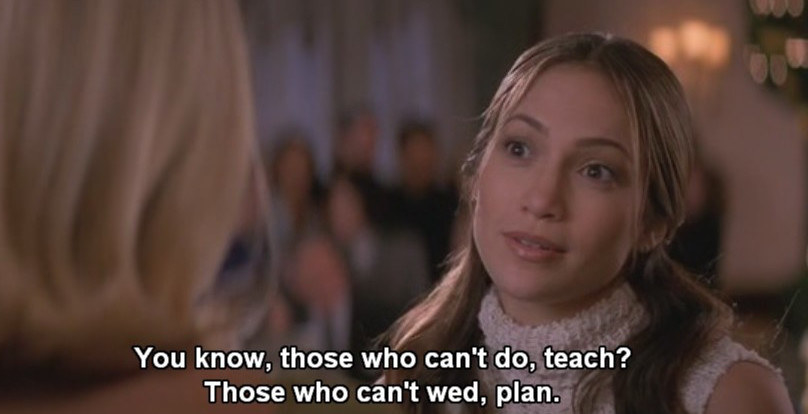 Mary telling Fran those who can't wed, plan