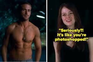 Jacob and Hannah from "Crazy, Stupid, Love" 