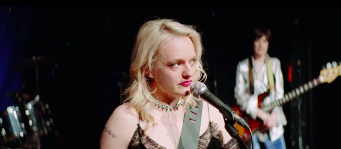 Elisabeth Moss as Becky Something on-stage in &#x27;Her Smell&#x27;